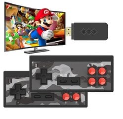 Беспроводная ретро игровая консоль Super Mario, Tanks, Bomber Man + загрузка цена и информация | Игровые приставки | pigu.lt