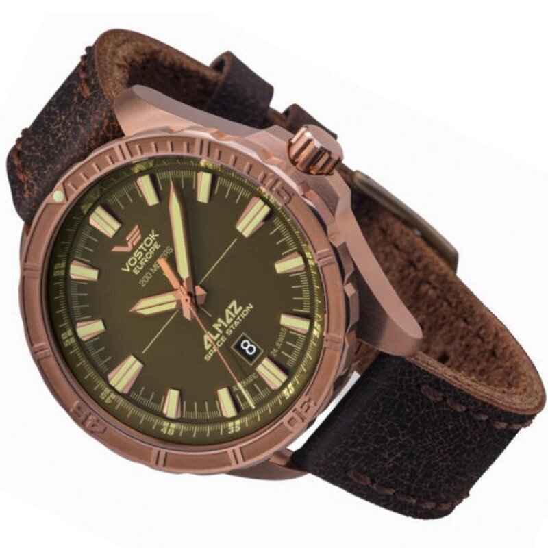 Laikrodis vyrams Vostok NH35A-320O516 цена и информация | Vyriški laikrodžiai | pigu.lt