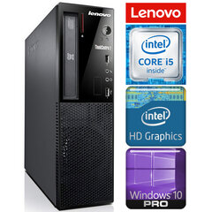 Lenovo Edge 72 SFF i5-3470 8GB 120SSD DVD WIN10Pro цена и информация | Stacionarūs kompiuteriai | pigu.lt