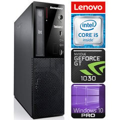 Lenovo Edge 72 SFF i5-3470 16GB 120SSD GT1030 2GB DVD WIN10Pro цена и информация | Стационарные компьютеры | pigu.lt