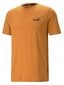 Puma marškinėliai vyrams Essentials Small Logo Tee Desert Clay 234238287, rudi kaina ir informacija | Vyriški marškinėliai | pigu.lt