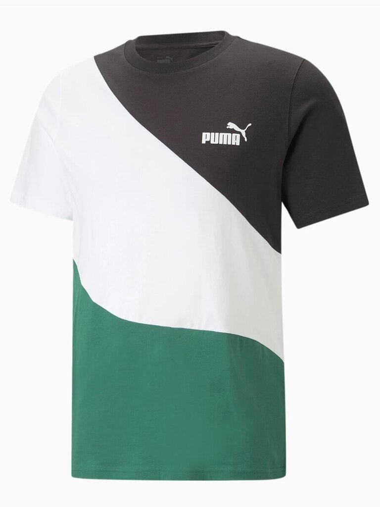 Puma marškinėliai vyrams Puma Power Cat Vine 234238409, įvairių spalvų kaina ir informacija | Vyriški marškinėliai | pigu.lt