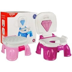 Edukacinis puodukas Lean Toys Playful potty 3in1Pink kaina ir informacija | Žaislai kūdikiams | pigu.lt