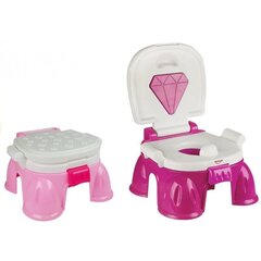 Edukacinis puodukas Lean Toys Playful potty 3in1Pink цена и информация | Игрушки для малышей | pigu.lt