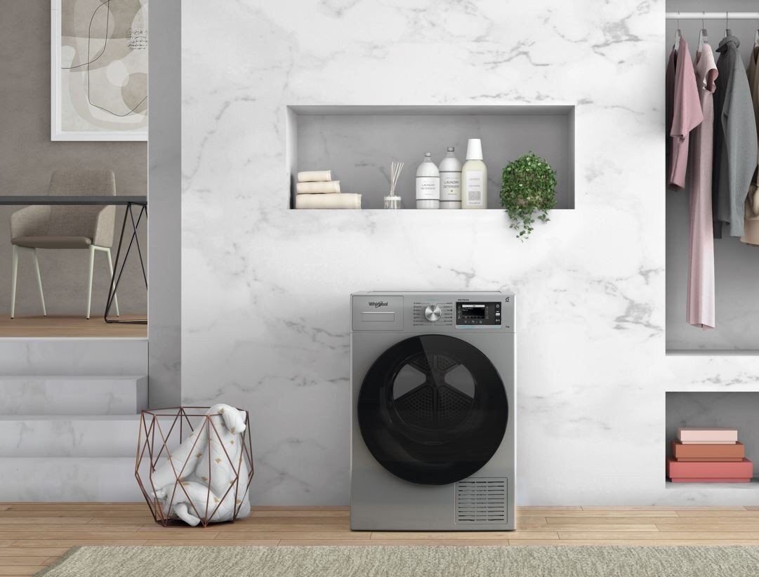 Whirlpool W7D93SBEE kaina ir informacija | Džiovyklės | pigu.lt