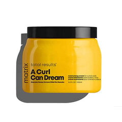 Drėkinamasis banguotų ir garbanotų plaukų kremas Matrix Curl Can Dream, 500 ml цена и информация | Средства для укрепления волос | pigu.lt