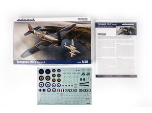 Surenkamas modelis Eduard Tempest Mk.V Series 2 Weekend Edition, 1/48, 84187 kaina ir informacija | Konstruktoriai ir kaladėlės | pigu.lt