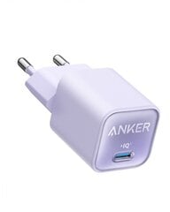 Anker Charger 511 Nano III 30W GaN USB-C charger white цена и информация | Зарядные устройства для телефонов | pigu.lt