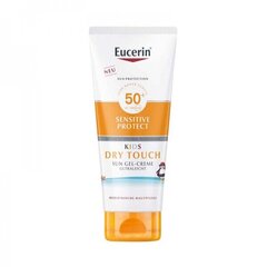 EUCERIN SUN Kids Dry Touch sauļošanās gels-krēms SPF-50+ 200ml цена и информация | Кремы от загара | pigu.lt