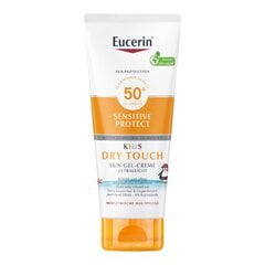 Gelis-kremas nuo saulės SPF-50+ Eucerin Sun Kids Dry Touch, 200ml kaina ir informacija | Kremai nuo saulės | pigu.lt