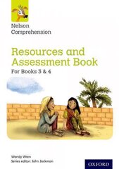 Nelson Comprehension: Years 3 & 4/Primary 4 & 5: Resources and Assessment Book for Books 3 & 4 2nd Revised edition kaina ir informacija | Knygos paaugliams ir jaunimui | pigu.lt