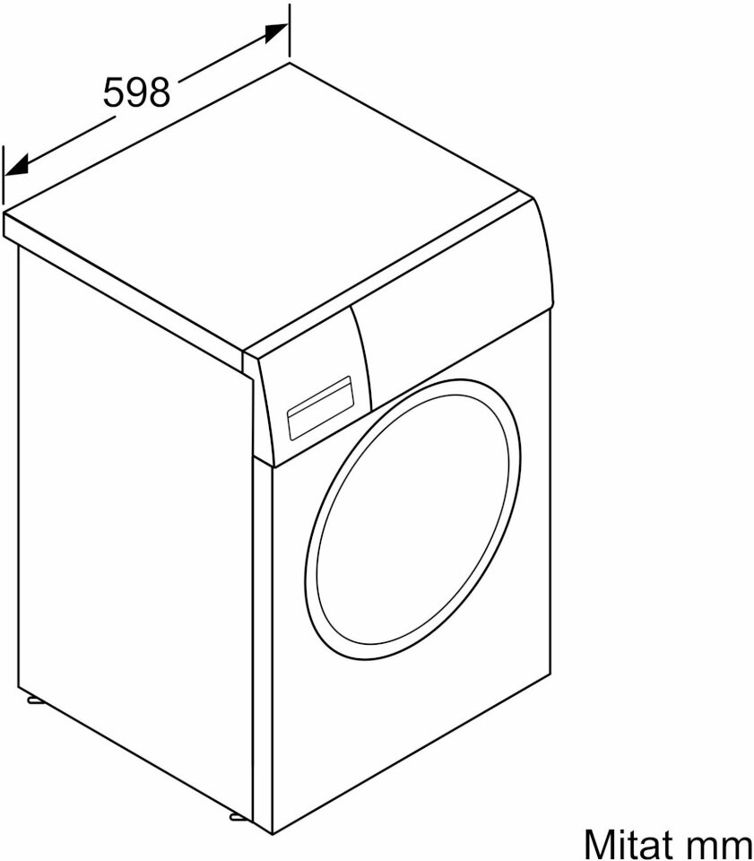 Bosch WAN282I6SN kaina ir informacija | Skalbimo mašinos | pigu.lt