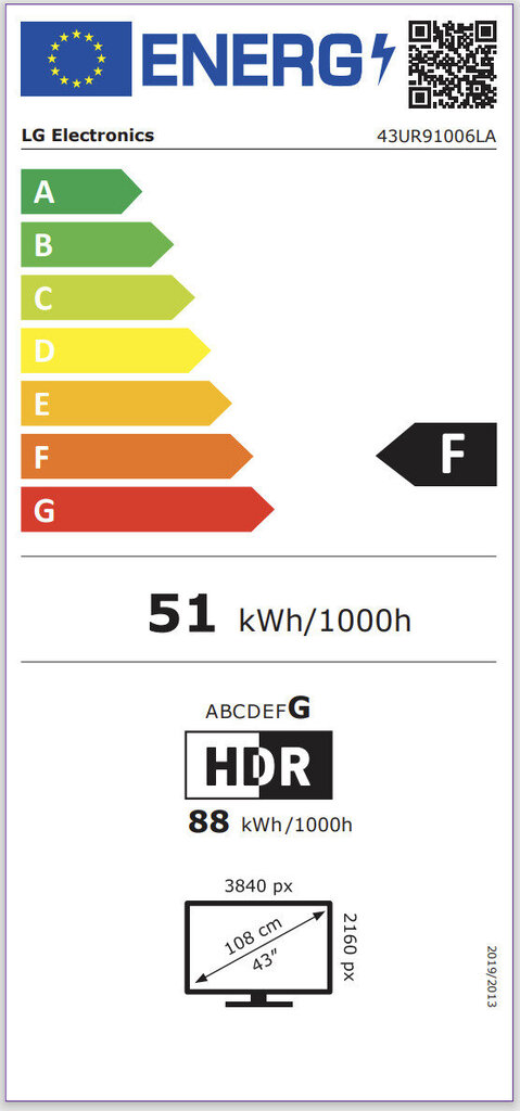 LG 43UR91006LA.AEU kaina ir informacija | Televizoriai | pigu.lt