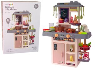 Vaikiška virtuvėlė Lean Toys, 63x45,5x22cm kaina ir informacija | Žaislai mergaitėms | pigu.lt