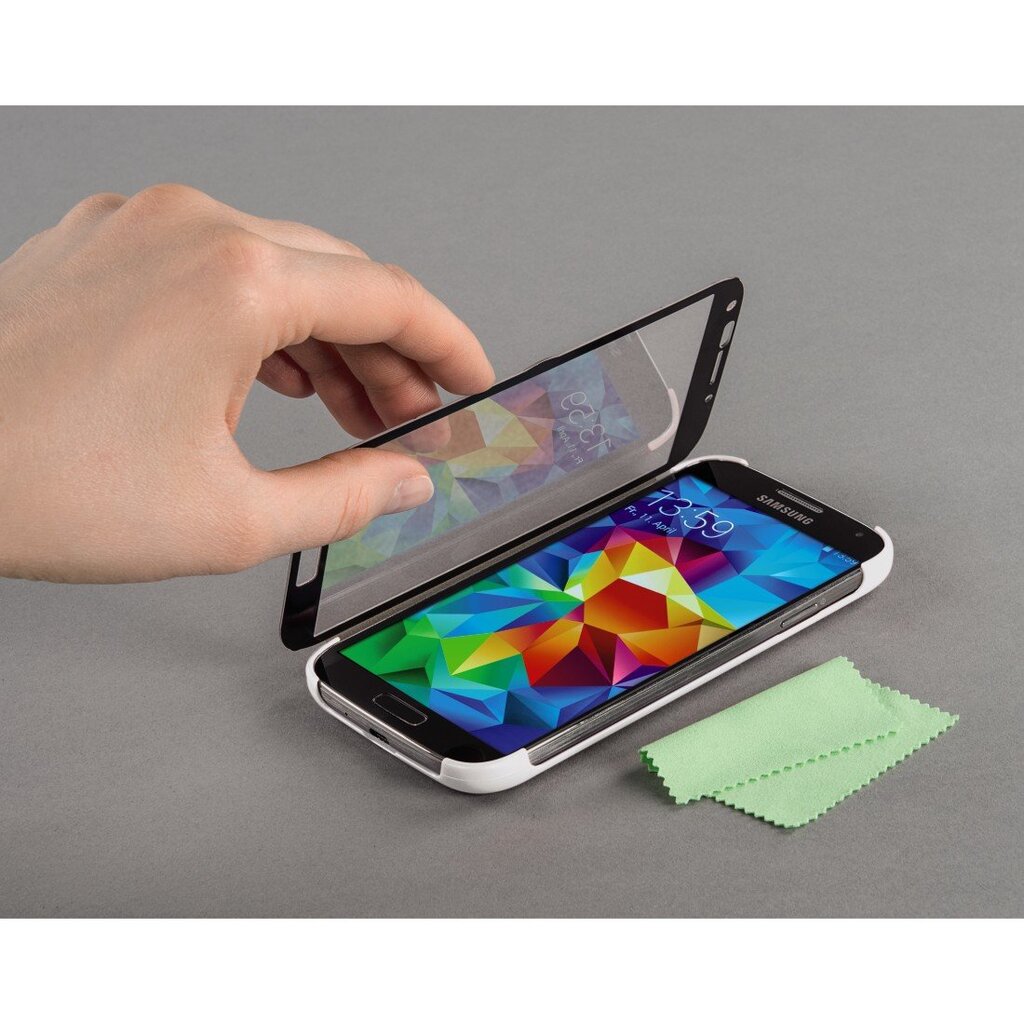 Hama Mirror apsauginis dėklas, skirtas Samsung Galaxy S5 (Neo), baltas/sidabrinis kaina ir informacija | Telefono dėklai | pigu.lt