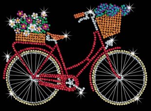 Алмазная мозаика Sequin Art Bicycle, 25 x 34 см цена и информация | Алмазная мозаика | pigu.lt