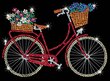 Deimantinė mozaika Sequin Art Bicycle, 25 x 34 cm kaina ir informacija | Deimantinės mozaikos | pigu.lt