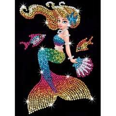 Алмазная мозаика Sequin Art Mia the Mermaid, 25 x 34 см цена и информация | Алмазная мозаика | pigu.lt