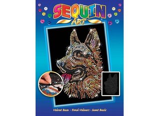 Алмазная мозаика Sequin Art German Shepherd, 25 х 34 см цена и информация | Алмазная мозаика | pigu.lt