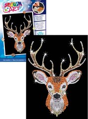 Алмазная мозаика Sequin Art Stag Head, 25 x 34 см цена и информация | Алмазная мозаика | pigu.lt