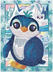 Deimantinė mozaika Sequin Art Pip the Penguin, 25 x 34 cm kaina ir informacija | Deimantinės mozaikos | pigu.lt