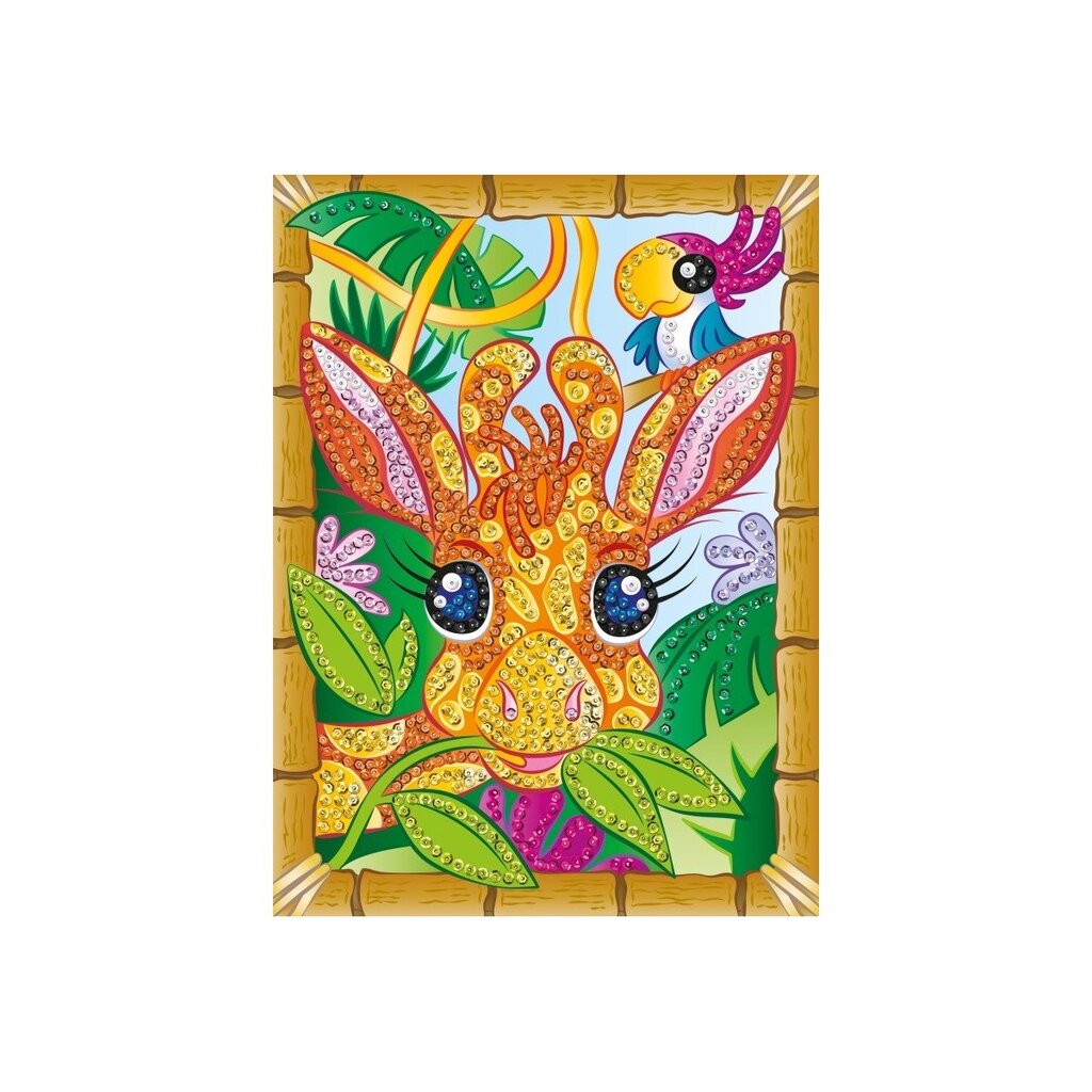 Deimantinė mozaika Sequin Art Chomp the Giraffe, 25 x 34 cm цена и информация | Deimantinės mozaikos | pigu.lt