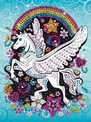 Deimantinė mozaika Sequin Art Winged Unicorn, 21 x 28 cm kaina ir informacija | Deimantinės mozaikos | pigu.lt