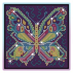 Deimantinė mozaika Sequin Art Butterfly, 20 x 20 cm kaina ir informacija | Deimantinės mozaikos | pigu.lt