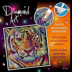 Deimantinė mozaika Sequin Art Tiger, 20 x 20 cm kaina ir informacija | Deimantinės mozaikos | pigu.lt