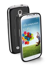 Cellular Line dėklas Schocking skirtas Samsung Galaxy S4, juoda + apsauginė plevelė kaina ir informacija | Telefono dėklai | pigu.lt