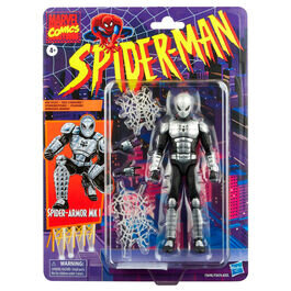Marvel Legends Spiderman Spider-Armor Mk I 2022 цена и информация | Žaidėjų atributika | pigu.lt