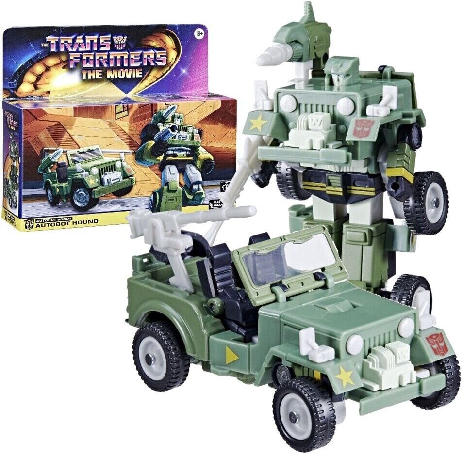 Transformeris - mašina Transformers the Movie Autobot Hound, žalias kaina ir informacija | Žaislai berniukams | pigu.lt