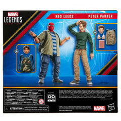 Marvel Legends Spiderman Homecoming Peter Parker and Ned Leeds цена и информация | Атрибутика для игроков | pigu.lt