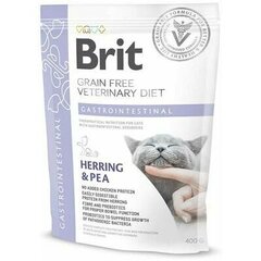 Brit GF Veterinary Diets Cat Gastrointestinal 0,4 kg цена и информация | Сухой корм для кошек | pigu.lt