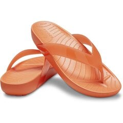 Šlepetės moterims Crocs™ Splash Glossy Flip 233366 kaina ir informacija | Šlepetės moterims | pigu.lt