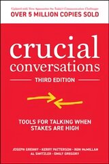 Crucial Conversations: Tools for Talking When Stakes are High, Third Edition 3rd edition kaina ir informacija | Ekonomikos knygos | pigu.lt