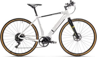 Электрический велосипед Tunturi eGravel, 52 см, белый цвет цена и информация | Электровелосипеды | pigu.lt