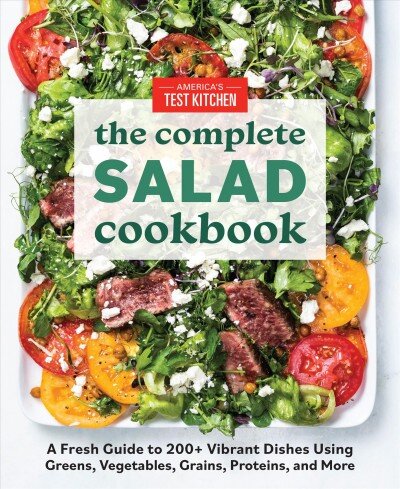 Complete Book of Salads: A Fresh Guide with 200plus Vibrant Recipes цена и информация | Receptų knygos | pigu.lt