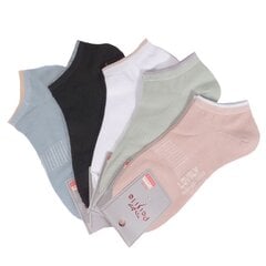 Kojinės moterims Pesail 9283, įvairių spalvų, 5 poros kaina ir informacija | Moteriškos kojinės | pigu.lt