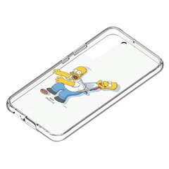 Panel Samsung GP-TOU021HOXYW do etui Frame Cover do Galaxy S22 Simpsons Homer biały|white цена и информация | Чехлы для телефонов | pigu.lt