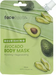 Maitinanti kūno kaukė Face Facts Mask Base Nourishing Avocado, 200 ml цена и информация | Кремы, лосьоны для тела | pigu.lt