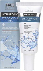 Paakių kremas Face Facts Eye Contour Hyaluronic, 25 ml kaina ir informacija | Paakių kremai, serumai | pigu.lt