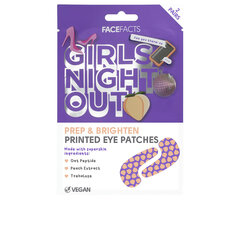 Veido kaukė Face Facts Girls Night Out, 2 x 6 ml цена и информация | Маски для лица, патчи для глаз | pigu.lt