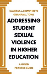 Addressing Student Sexual Violence in Higher Education: A Good Practice Guide kaina ir informacija | Socialinių mokslų knygos | pigu.lt