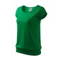 Marškinėliai moterims Malfini City, žali kaina ir informacija | Marškinėliai moterims | pigu.lt