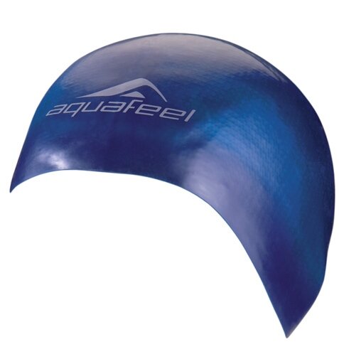 Plaukimo kepuraitė Aquafeel, mėlyna цена и информация | Plaukimo kepuraitės | pigu.lt