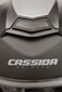 Motociklininko šalmas Cassida Velocity, L, juodas kaina ir informacija | Moto šalmai | pigu.lt