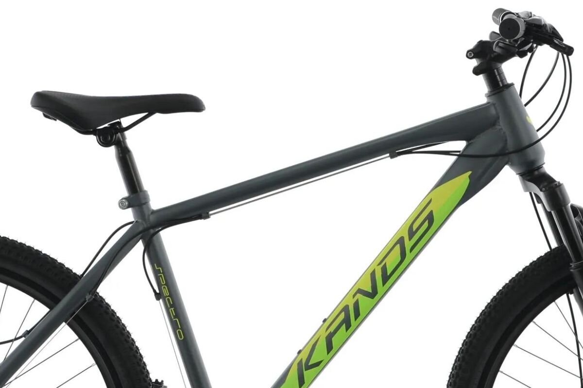 Vyriškas kalnų dviratis Kands Spectro 2xDisc, 182-200cm, 27,5" aliumininiai ratai, Shimano, Grafitas kaina ir informacija | Dviračiai | pigu.lt