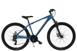 Vyriškas kalnų dviratis Kands Spectro 2xDisc, 182-200 cm, 27,5" aliumininiai ratai, Shimano, Mėlyna kaina ir informacija | Dviračiai | pigu.lt