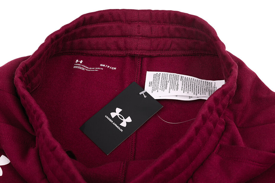 Under Armour kelnės moterims Rival Fleece 1356416 690, raudonos kaina ir informacija | Sportinė apranga moterims | pigu.lt